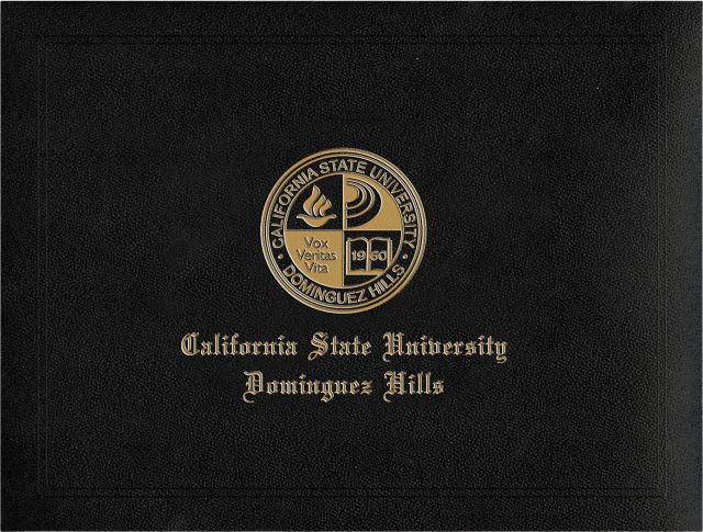 CSUDH DIPLOMA COVER