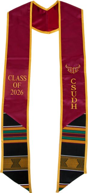 California State University at Dominguez Hills Kente Sash