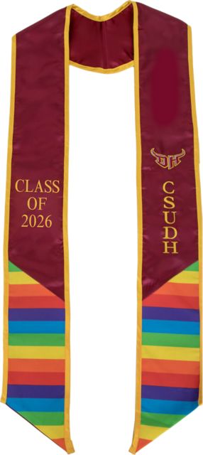 California State University at Dominguez Hills Rainbow Sash