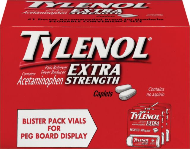 TYLENOL 10CT XSTRENGTH CAPLET
